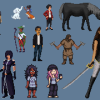 22 - Various character styles