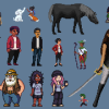 Various character styles